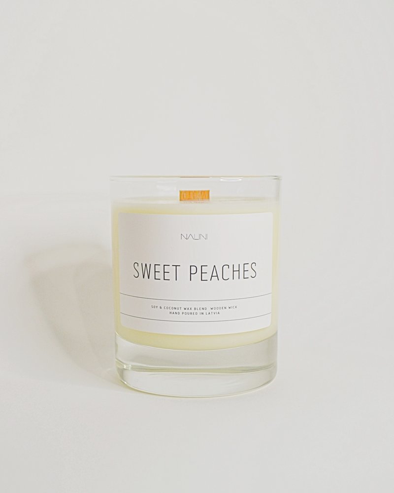 SWEET PEACHES | sojas & kokosriekstu vaska svece